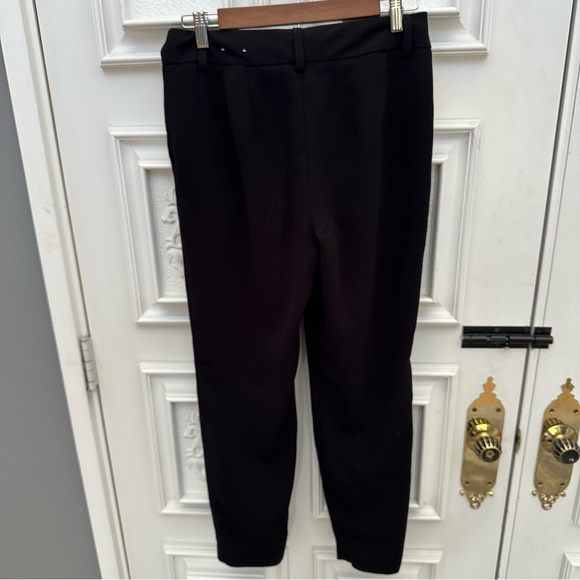 Express - High Rise Ankle Trouser Pants - Black - Size 6R - Picture 5 of 8